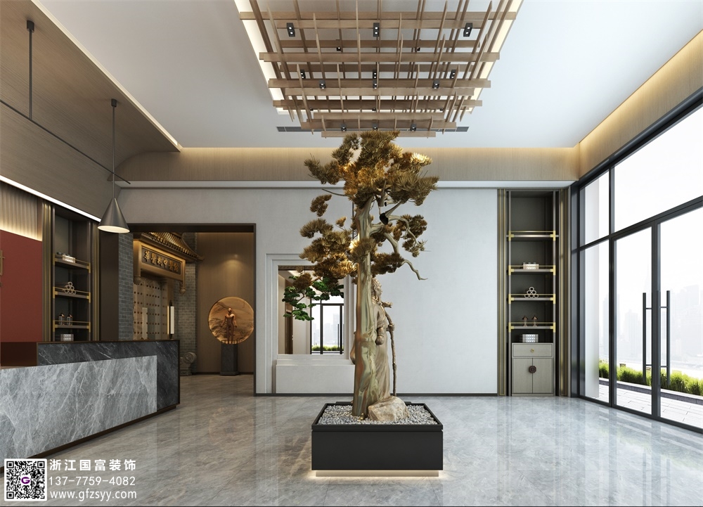 中醫(yī)館設計裝修公司推薦浙江國富裝飾